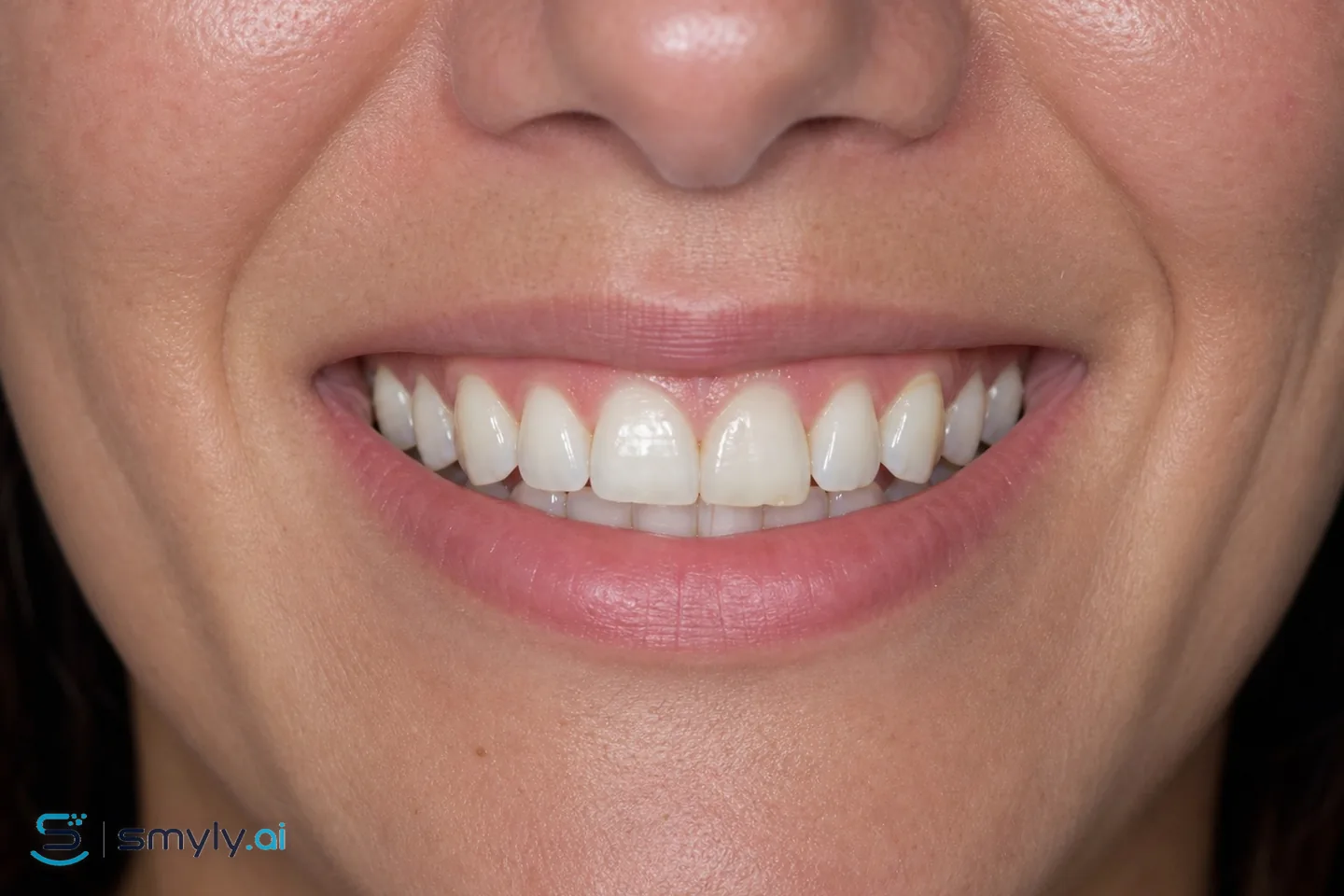 Before: sample smile before refresh old bonding